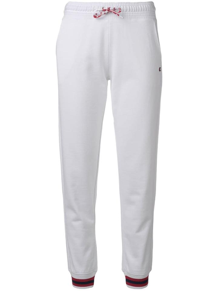 Champion Slim Track Pants - White