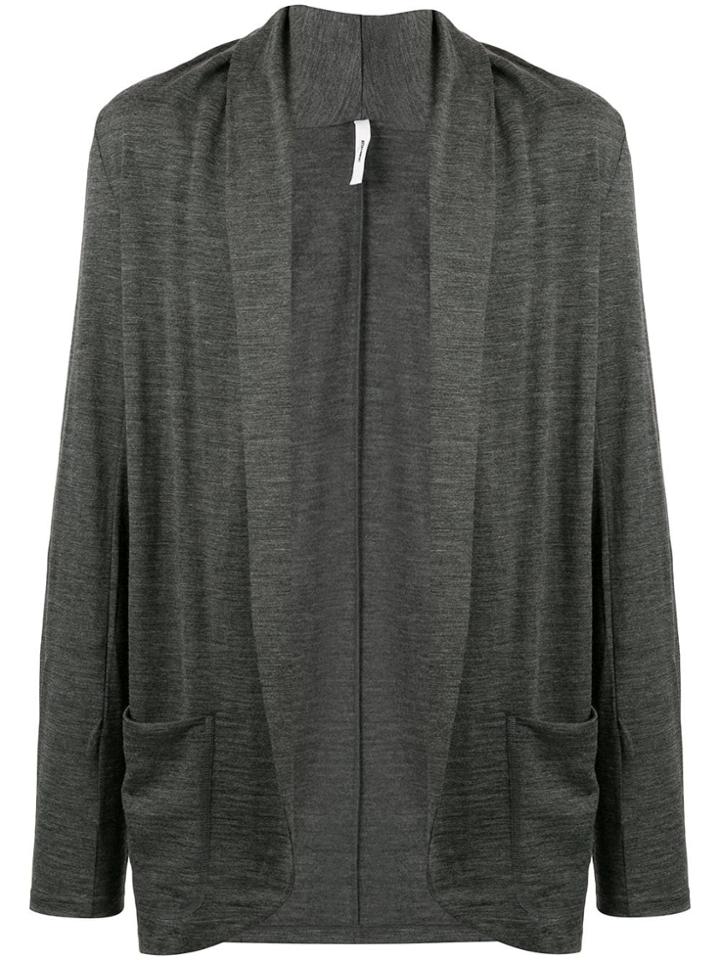 Attachment Open Front Cardigan - Grey