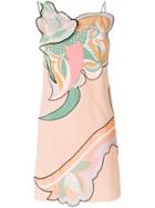 Emilio Pucci Printed-panel Mini Dress - Pink & Purple