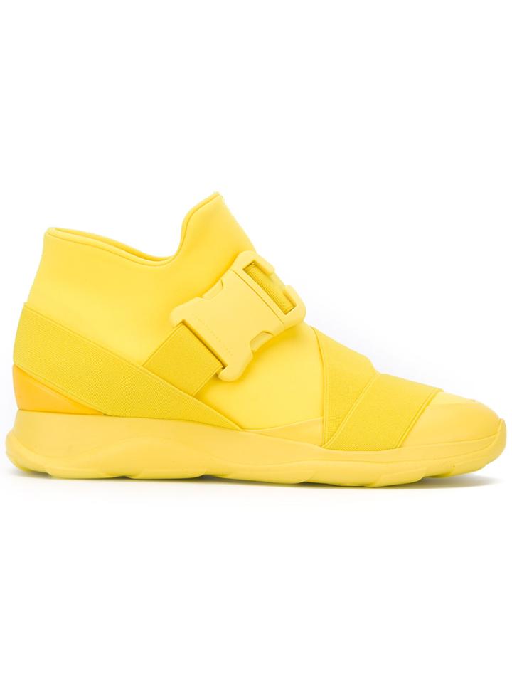 Christopher Kane Hi Top Sneakers - Yellow & Orange