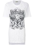 Versace Jeans Tiger Logo Print T-shirt - White