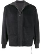 Anglozine Moseley Corduroy Zip Jacket - Grey