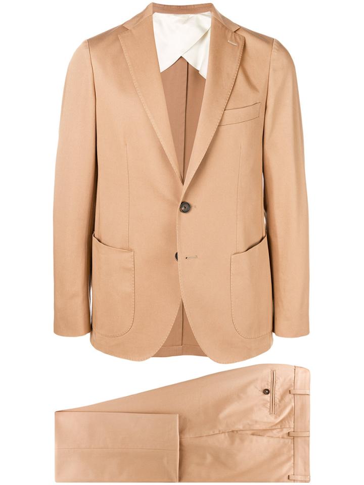 Doppiaa Single Breasted Blazer - Nude & Neutrals