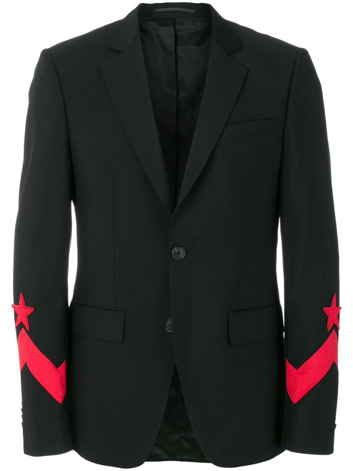 Givenchy Star Patch Blazer - Black