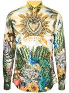 Dolce & Gabbana Superhero King Print Shirt - Multicolour