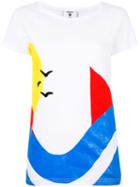 Rossignol Colour Block T-shirt, Women's, Size: Large, White, Cotton