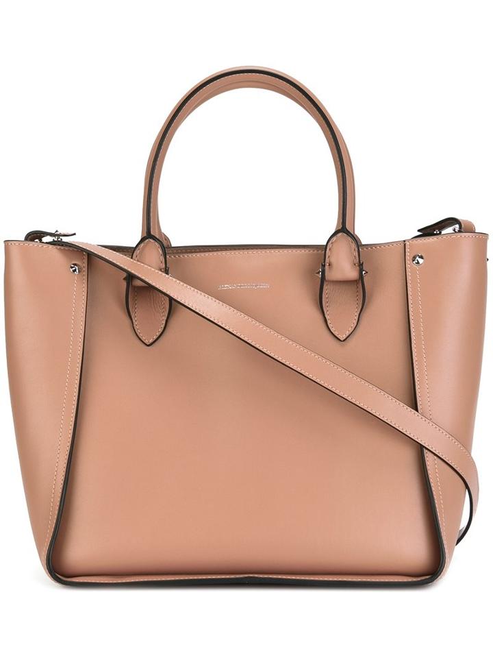Alexander Mcqueen 'inside Out Shopper' Tote, Women's, Nude/neutrals