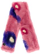 Ps By Paul Smith Fur Stole - Pink & Purple
