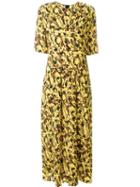Marni Printed Dress, Women's, Size: 40, Yellow/orange, Viscose