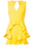 Rebecca Vallance Havana Mini Dress - Yellow & Orange
