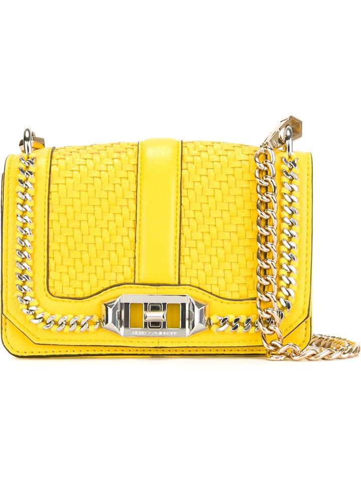 Rebecca Minkoff Weavebasket Effect 'love' Cross Body Bag