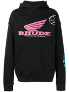 Rhude Rhonda Long Sleeve Hoodie - Black