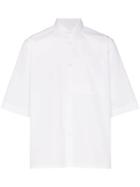 Jil Sander Silence Large Pocket Short Sleeved Shirt - White