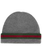 Gucci 'web' Beanie Hat