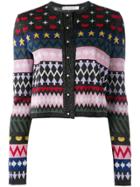 Mary Katrantzou Multi Jacquard Cardigan - Black