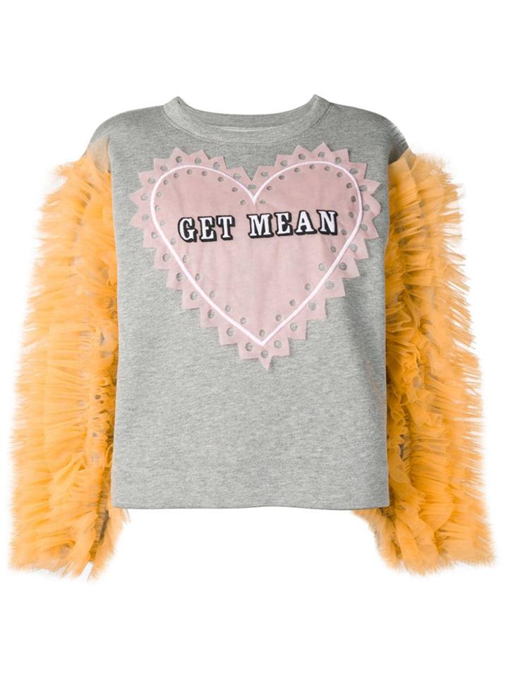Viktor & Rolf 'get Mean' Sweatshirt - Grey