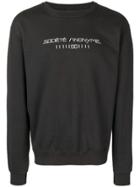 Société Anonyme Logo Printed Sweatshirt - Black