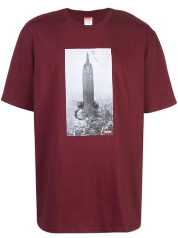 Supreme Mike Kelly Empire State T-shirt - Red