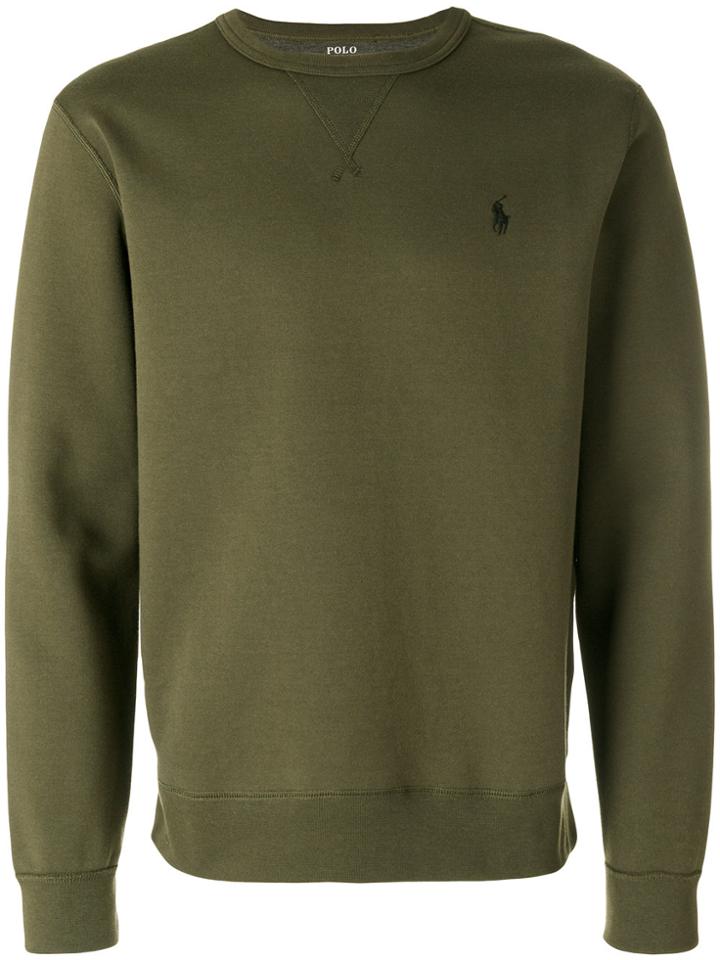 Polo Ralph Lauren Logo Embroidery Sweatshirt - Green