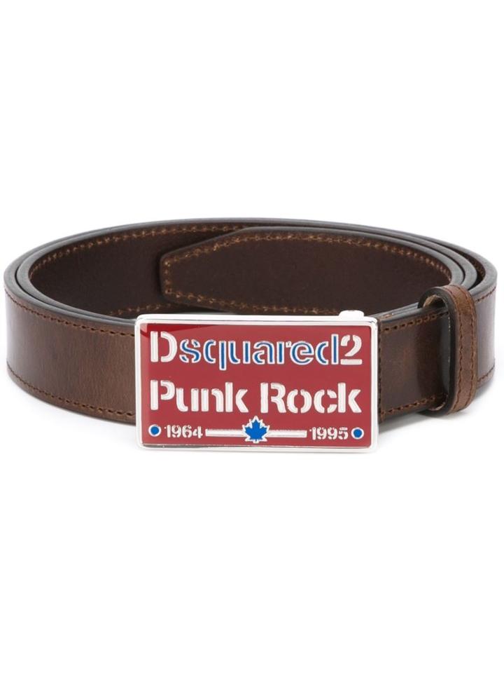 Dsquared2 Punk Rock Buckle Belt