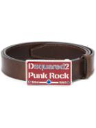 Dsquared2 Punk Rock Buckle Belt