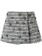 Andrea Bogosian - Tweed Mini Skirt - Women - Cotton/acrylic/polyester/wool - M, Grey, Cotton/acrylic/polyester/wool