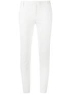 Blugirl - Slim-fit Trousers - Women - Cotton/polyester/spandex/elastane - 42, White, Cotton/polyester/spandex/elastane