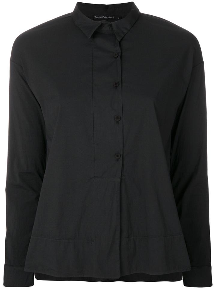 Transit Henley Shirt - Black