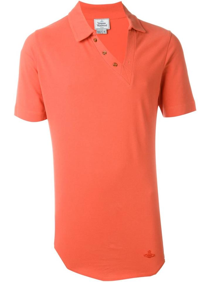 Vivienne Westwood Man Asymmetric Polo Shirt