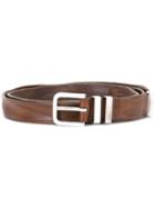 Orciani Classic Belt, Size: 90, Brown, Leather