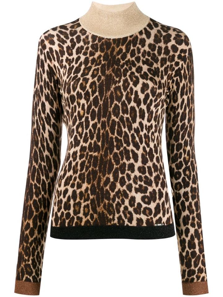 Liu Jo Leopard Knit Jumper - Neutrals