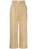 Manning Cartell Cropped Palazzo Trousers - Brown