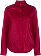 Aspesi Press Stud Shirt Jacket - Red