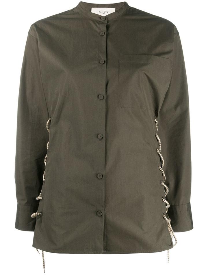 Ports 1961 Tied Shirt - Green