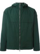 Moncler Hooded Padded Jacket, Men's, Size: 2, Green, Polyamide/cotton/polyester