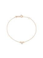 Kismet By Milka 14kt Rose Gold Libra Diamond Bracelet