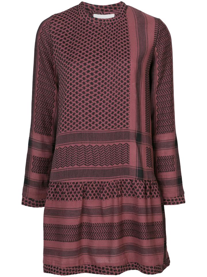 Cecilie Copenhagen Patterned Dress - Red