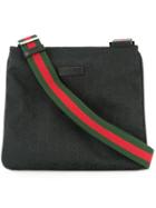Gucci Pre-owned Gg Shelly Line Cross Body Shoulder Bag - Black