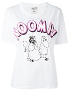 Aalto Moomin T-shirt, Women's, Size: 38, White, Cotton