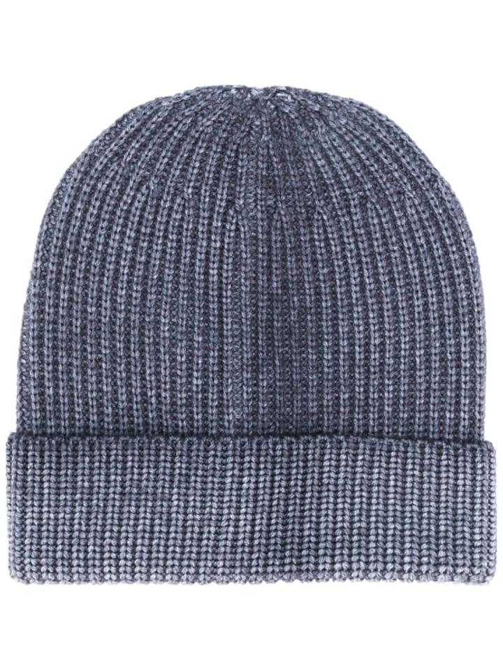 Altea Knitted Beanie Hat - Blue