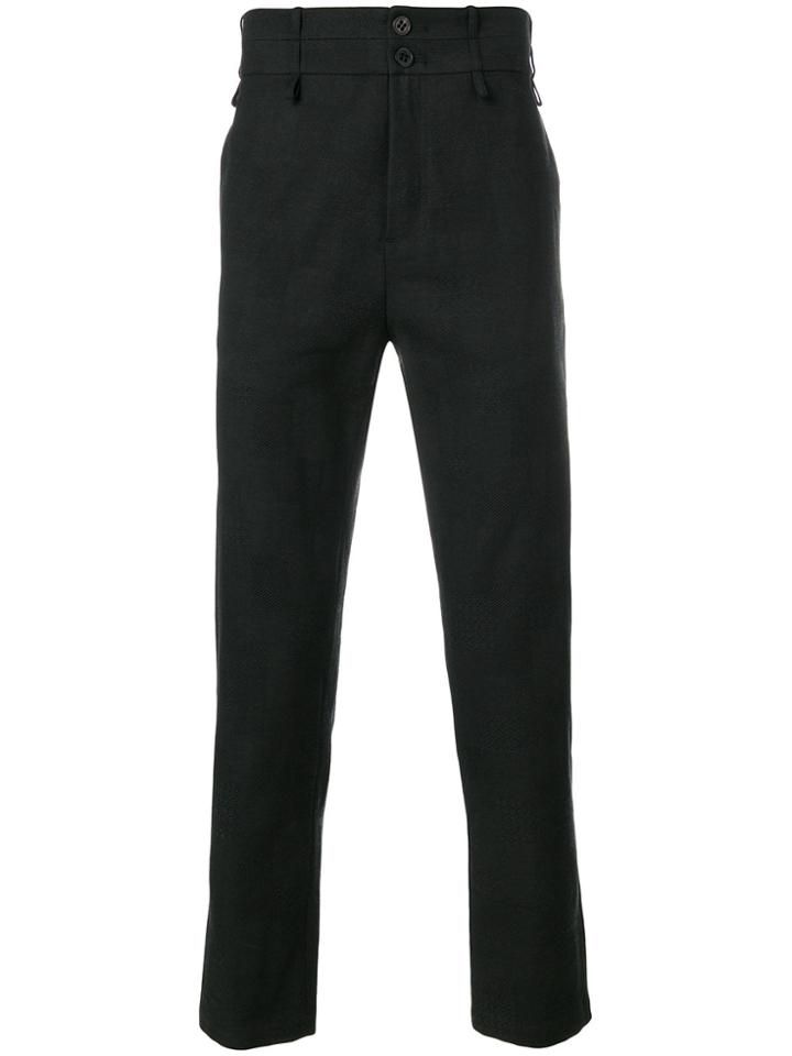 Damir Doma Regular Woven Trousers - Black