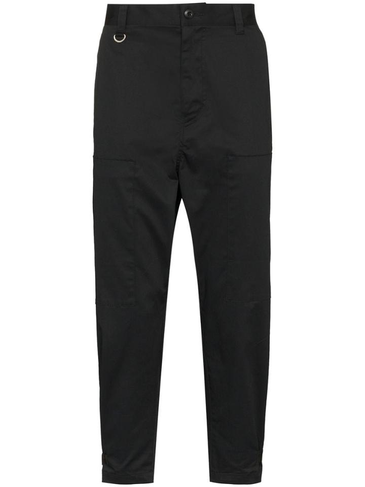 Sophnet. Buckle-detailed Cropped Trousers - Black