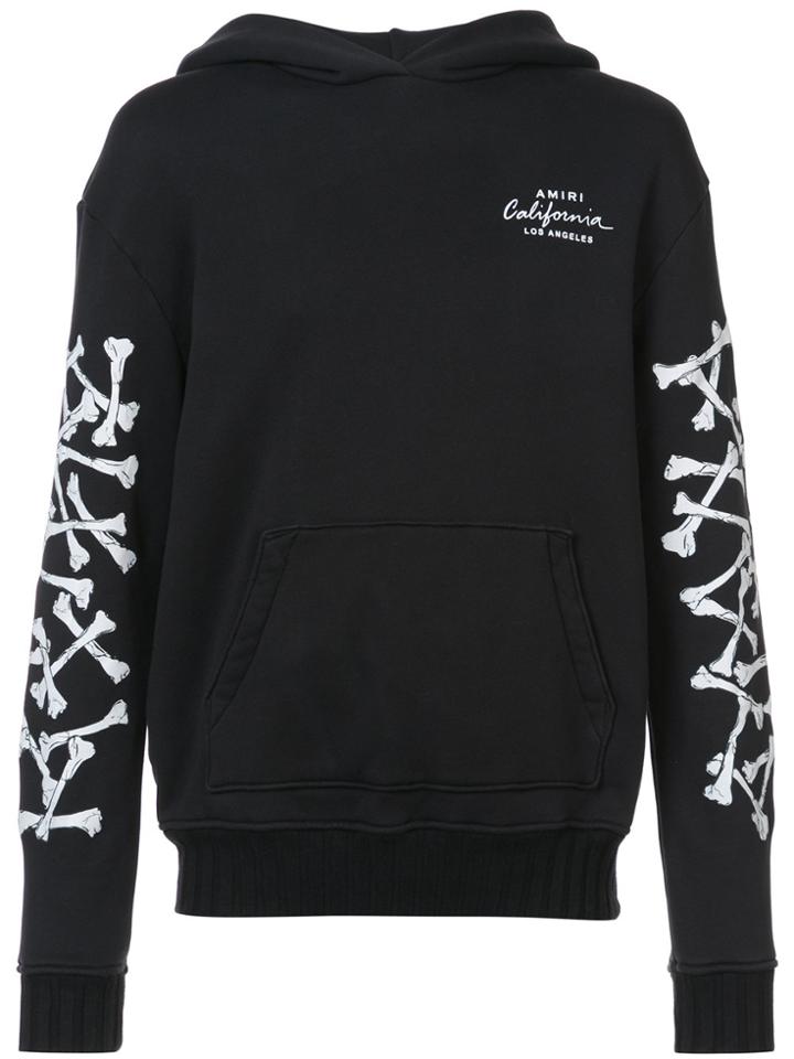 Amiri Bones Hoodie - Black