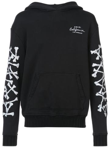 Amiri Bones Hoodie - Black