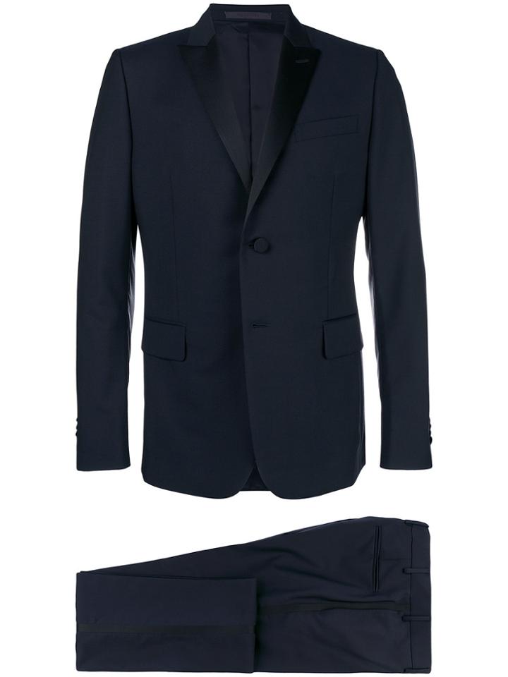 Valentino Classic Tuxedo Two-piece Suit - Blue