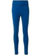 Fendi Side Panel Leggings - Blue