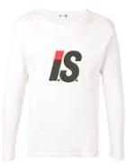 Issey Miyake Pre-owned 1980's Sports Line Logo Longsleeved T-shirt -