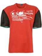 Kolor Two Tone T-shirt - Red