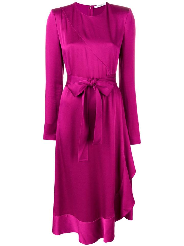 Givenchy Belted Dress - Purple