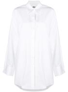 Mm6 Maison Margiela Oversized Classic Shirt - White